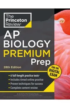 Princeton Review AP Biology Premium Prep, 28th Edition: 6 Practice Tests + Digital Practice Online + Content Review