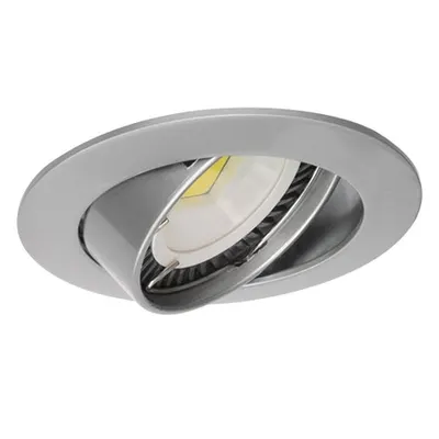 Rama incastrabila pentru spot, reglabila, corp CROM PERLAT, baza MR16