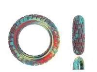 Anvelopă PU Solid 10x2.50 (60/70‑6.50) poliuretan multicolor