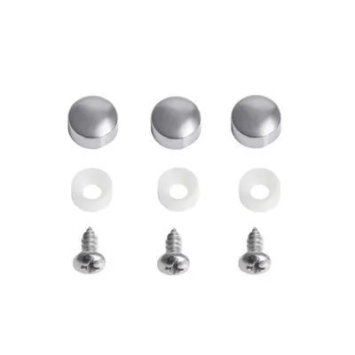 Set de capace si suruburi din plastic pentru paravan de cada Cersanit Easy New