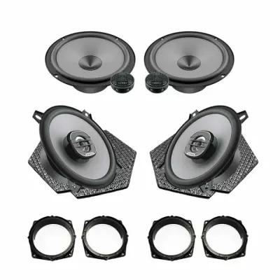 Pachet difuzoare auto Hertz Uno dedicat Mitsubishi Colt 2004-2012, RMS 55W