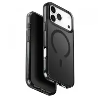 Husa MagSafe pentru Apple iPhone 17 Pro Max, UNIQ, Clario MagClick, Negru