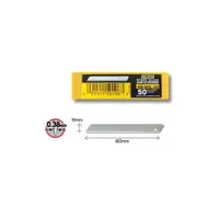 Set AB-SOL-50 - lame japoneze de 9 mm. nesegmentate. 50 bucati. Olfa