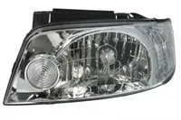 Far fata Dreapta (H4, electric, fara motoras, culoare insert: cromat, culoare semnalizator: transparent) potrivit HYUNDAI MATRIX