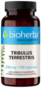 Tribulus Terestris, 250 mg, 100 capsule, Bioherba