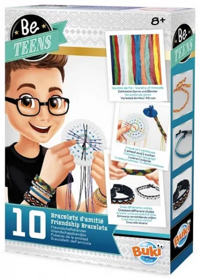 Set creativ Buki France - brățări DIY pentru prieteni