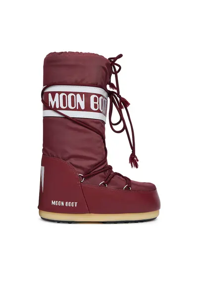Ghete de zapada unisex Burgundy - nylon