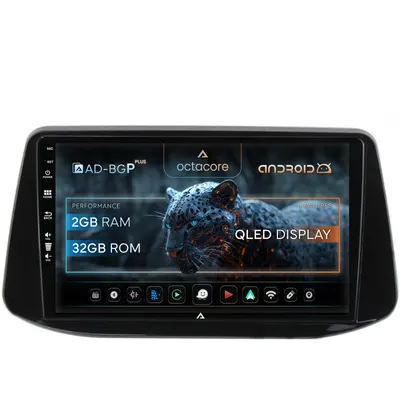 Navigatie Hyundai I30 (2017-Prezent), Android, P-Octacore 2GB RAM + 32GB ROM, 9 Inch - AD-BGP9002+AD-BGRKIT225