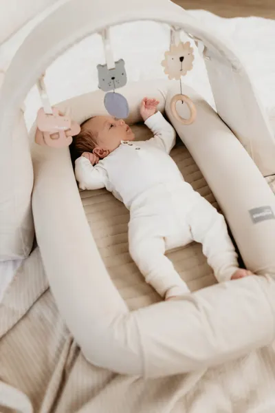 Baby Nest modular cu arcada de jucarii 3 in 1 Sand Sleepee