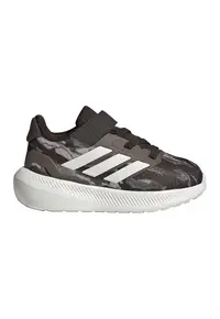 Pantofi Runfalcon 5 cu inchidere cu velcro - Maro/Alb optic