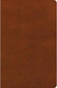NASB Large Print Personal Size Reference Bible, Burnt Sienna Leathertouch