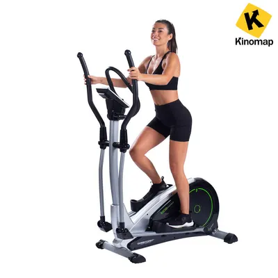 Bicicleta Crosstrainer Eliptic ECO 2000, Negru, Christopeit®