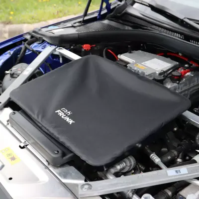Frunk Rati Compact Compatibil BMW i4 Cu Suspensie M-SPORT 2022-Prezent Sedan/ Berlina - Spatiu De Stocare Suplimentar In Fata