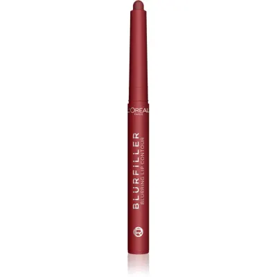 L’Oréal Paris Blurfiller Lip Contour dermatograf cremos pentru buze culoare 530 Bordeau Bisou 1 g