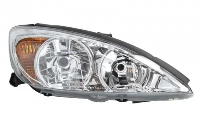 Far Dreapta (H4 HB3, manual, fara motoras, culoare insert: cromat, culoare semnalizator: galben) potrivit TOYOTA CAMRY