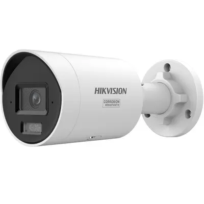 Camera de supraveghere IP Bullet 8MP Hikvision DS-2CD2087G3- LI2UY(2.8MM), lentila fixa 2.8mm, iluminare min: Color: 0.0005 Lux