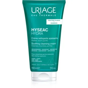 Uriage Hyseac Hydra Soothing Cleansing Cream crema de curatare cu efect de calmare pentru piele uscata si iritata in urma tratamentului antiacneic