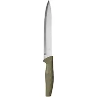 Cutit Bucatarie, Otel Inoxidabil, 33.70 cm, Maner Plastic, Grunberg