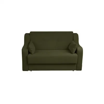 Canapea GINA II extensibila, 2 locuri, cu arcuri si lada depozitare, verde inchis, 155x100x95 cm