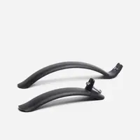 Set Apărătoare Noroi Bicicletă B'twin 14" Negru