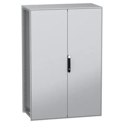 Dulap modular, cu montaj pe pardoseala, PanelSeT SFN, din otel decarbonizat(verde), 1800x1200x600mm, IP55, 2 usi
