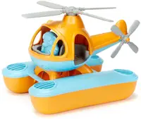 Jucarie pentru copii Green Toys - Elicopter maritim, portocaliu