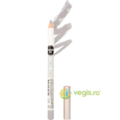 Creion Contur Ochi Argintiu cu Efect de Lunga Durata cu Ulei de Cocos si Ceara Vegetala 1.1g