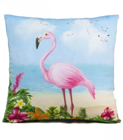 Perna decorativa Pasare Flamingo 36 cm