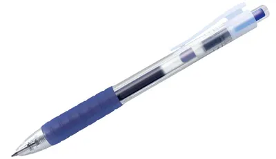 Stilou rolă automată Faber-Castell Fast Gel - 0.7 mm, albastru