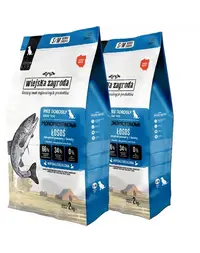 WIEJSKA ZAGRODA Hrană uscată monoproteică cu somon pentru câini S/M 2x2 kg