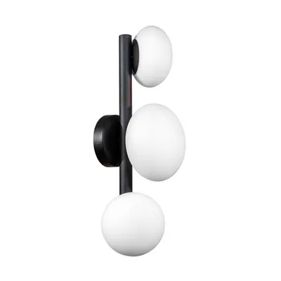 ZUMA LINE Aplica de perete OMI 1178 3XG9 negru