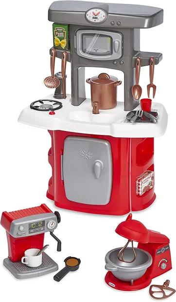 Bucătărie pentru copii 3 în 1 Ecoiffier - Cu mixer și filtru de cafea