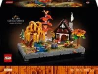 Constructor LEGO Icons - Grădină de toamnă cu o căsuță (11372)