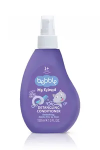 Balsam de descurcare par copii Bebble, tip leave-in, cu glicerina vegetala si panthenol, cantitate 150 ml