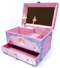 Svoora Cutie muzicală pentru bijuterii - cu sertar Chloe