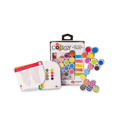 Coggy - Puzzle magnetic educativ cu 16 piese metalice