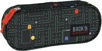 Penar oval școlar BackUp A - Pac-Man, 1 fermoar