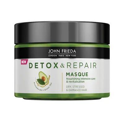 Masca păr, John Frieda, Detox & Repair, 250ml, pentru păr uscat