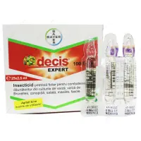 Decis Expert 2.5 ml insecticid contact Bayer (cereale, rapita, mustar, varza, conopida, fasole, mazare, salata, sfecla zahar, nap) - Default Title