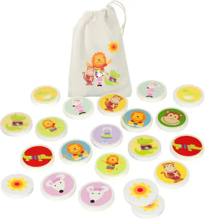 Joc de memorie Orange Tree Toys - Animale