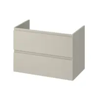 Dulap baie suspendat 79.5 cm pentru lavoar, casmir, pal laminat, Cersanit Moduo