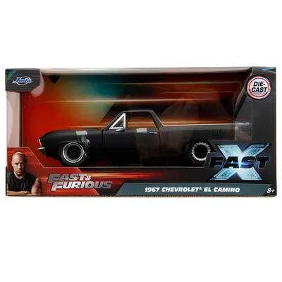 Masina din metal, Jada, Fast And Furious, Chevrolet El Camino 1967, 1:24