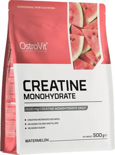 Creatină monohidrat, pepene verde, 500 g, OstroVit