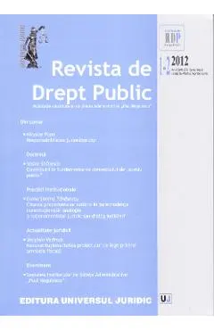 Revista de drept public Nr 1-2 2012