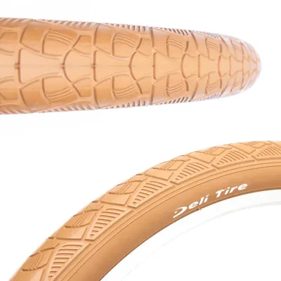 Anvelopă de bicicletă DELI SA-238 26x2,125 Maro
