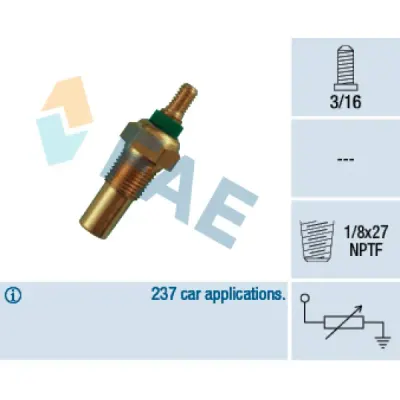 Senzor temperatura lichid racire FAE 32010