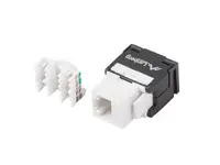 Modul Keystone fără scule RJ45LSA Cat.6 UTP 180°