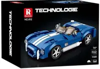 Constructor Reobrix Technologie - Shelby Cobra, 312 piese
