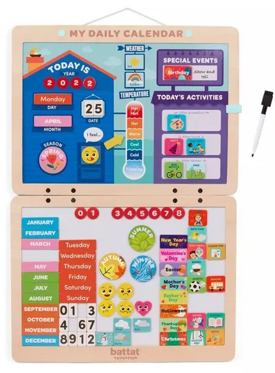 Tablă magnetică Battat - Calendar