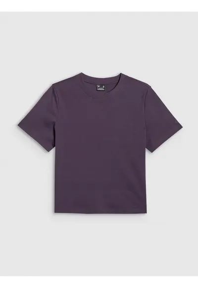 Tricou de dama Bumbac - Mov - Mov